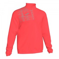 MIKINA 3/4 ZIP ELITE VIII FLUO KORÁLOVÁ II