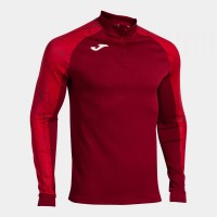 MIKINA 3/4 ZIP ELITE IX ČERVENÁ