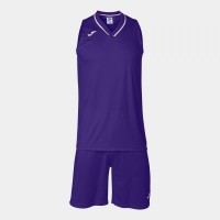 BASKETBALOVÝ DRES - SET ATLANTA FIALOVO-BÍLÝ