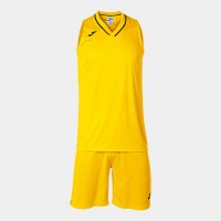 BASKETBALOVÝ DRES - SET ATLANTA ŽLUTO-ČERNÝ