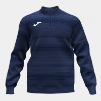 MIKINA 3/4 ZIP GRAFITY III TMAVĚ MODRÁ