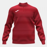 MIKINA 3/4 ZIP GRAFITY III ČERVENÁ