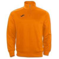 MIKINA 3/4 ZIP FARAON FLUO ORANŽOVÁ