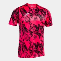 FOTBALOVÝ DRES LION FLUO RŮŽOVÁ-ČERNÝ