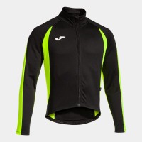 CYKLISTICKÝ DRES CHAQUETA CRONO FLUOROVO ŽLUTÁ - ČERNÁ