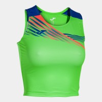 DÁMSKÝ TOP ELITE X FLUO FLUO ZELENO-MODRÝ