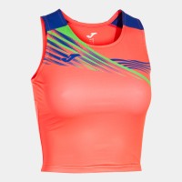 DÁMSKÝ TOP ELITE X FLUO FLUO KORÁLOVĚ-MODRÝ