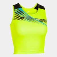 DÁMSKÝ TOP ELITE X FLUO FLUO ŽLUTO-ČERNÝ