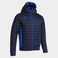 ZIMNÍ BUNDA BOMBER URBAN V ANORAK TMAVĚ MODRO-MODRÁ