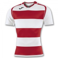 T-SHIRT PRORUGBY II RED-WHITE S/S