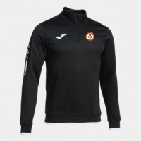 TK MILEVSKO - MIKINA 3/4 ZIP OLIMPIADA ČERNÁ